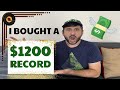 I Bought A $1200 Vinyl Record... | RAREST FIND EVER - STORYTIME