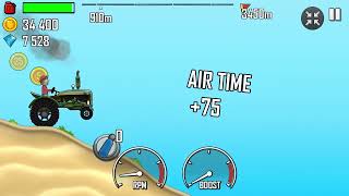 Tractor In The Beach | Hill Climb Racing
