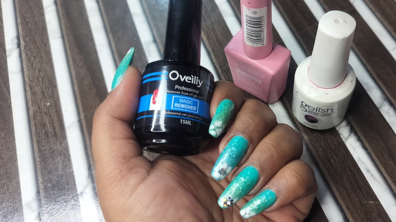 कैसे करते हैं Nail  जेल रिमूवर।💅 NAIL EXTENSION COLOUR ART