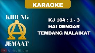 KIDUNG JEMAAT | KJ 104 : 1 - 3 \