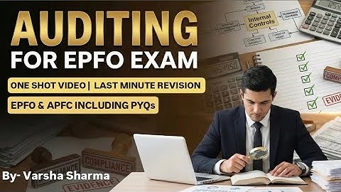 EPFO Audit One Shot Marathon | Full Audit Theory for EO/AO & APFC | Exam-Oriented Complete Revision