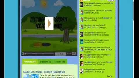 Seeing Domo Animate for last time