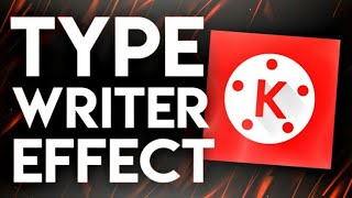How To Make Typewriter Effect On Android |⚡ Typing Sound Effect Video Kaise Banaye | Kinemaster🔥