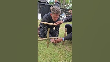Learning an indigenous Snare Trap!