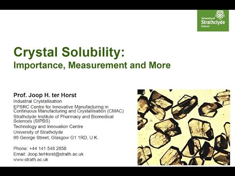 importance of solubility