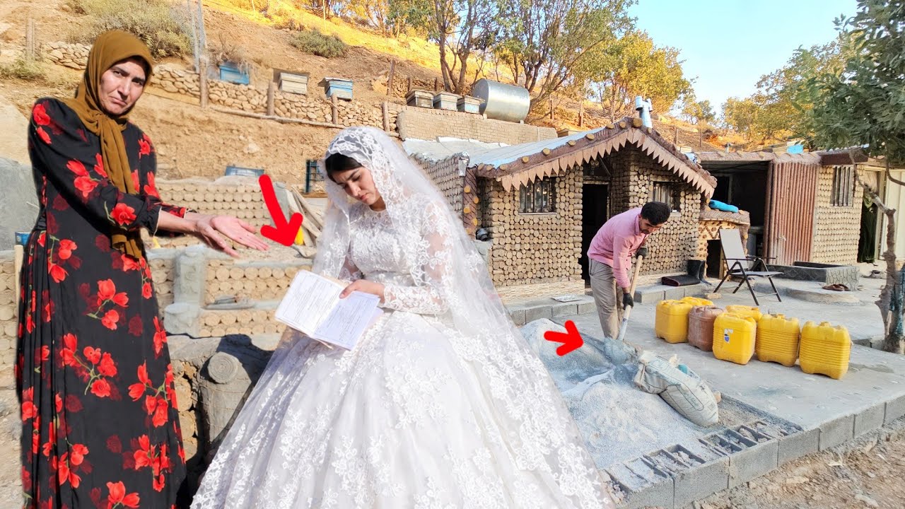 The Runaway Bride Revealed the Truth… 😨 What She Stole Shocked Everyone | Fariba Builds Her Shelter