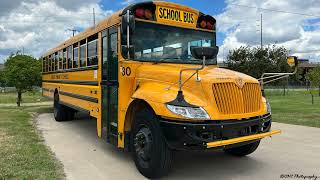 A Drive on the Interstate in A 2022 IC CE School Bus W/ Cummins B 6.7L