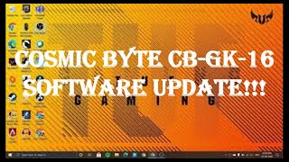 COSMIC BYTE CB GK 16 SOFTWARE DOWNLOAD TUTORIAL screenshot 5