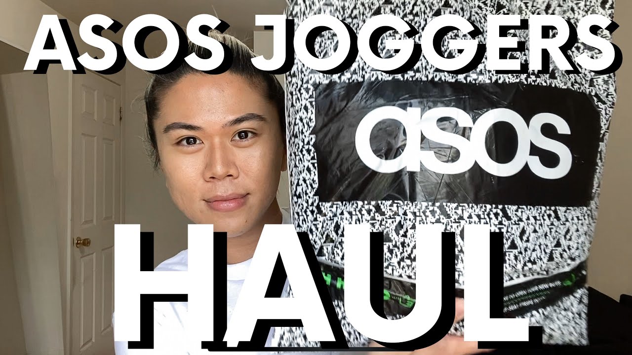 ASOS HAUL (FEAT. ASOS DESIGN SKINNY JOGGERS + WEEKDAY SWEATER) — JRSPARTY