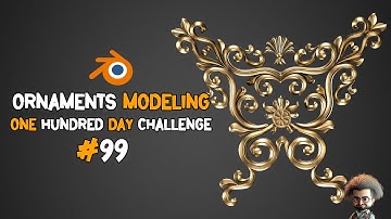 Ornaments Modeling in Blender #99