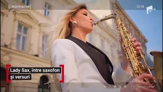 Marcela Onofrei între saxofon și versuri - Observator Bun Gust