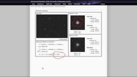 NAAP Lab 13 -  Variable Star Photometry Simulator Demo