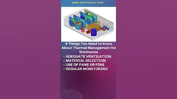 Things You Need to Know About Thermal Management for Enclosures #electronicsdesign