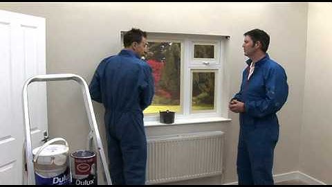 How to Paint Wooden Window Frames & Sills