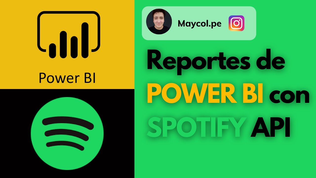 Conectar API SPOTIFY con POWER BI - YouTube