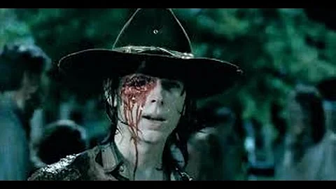 Qual episódio Carl fica cego de um olho?