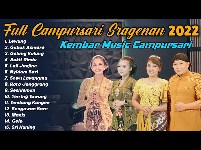 FULL SRAGENAN GAYENG KEMBAR MUSIC CAMPURSARI ( GELO LALI JANJINE LEWUNG SESIDEMAN TEMBANG KANGEN ) class=