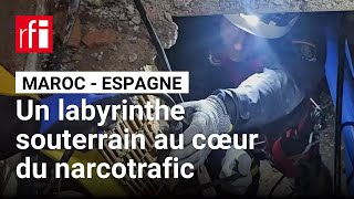 Un Vaste Tunnel De Transport De Drogues Découvert Entre Le Maroc Et Lespagne Rfi