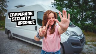 DON'T let them STEAL your CAMPERVAN... discreet motorhome security upgrade you need to see! Vanlife.