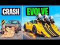 Every Time I Crash, My Ramp Car EVOLVES in GTA!
