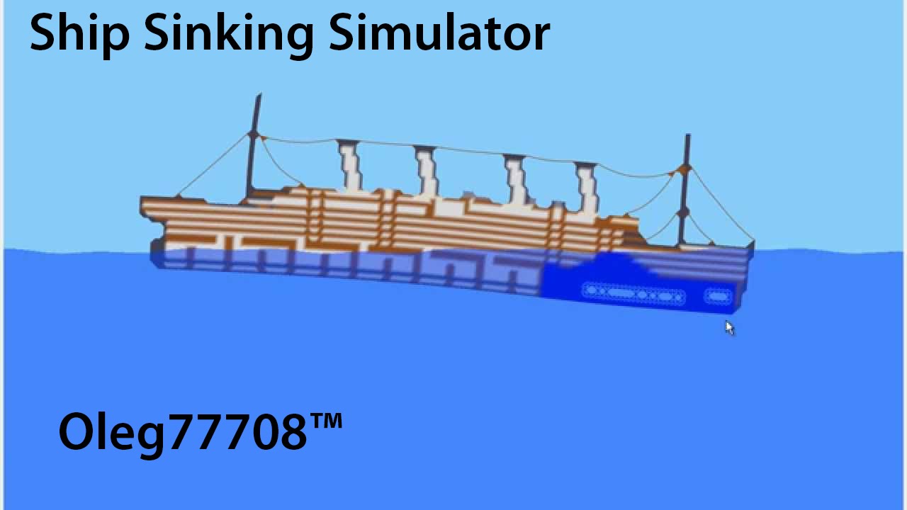 Игру Симулятор Кораблекрушений Титаника