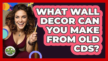 What Wall Decor Can You Make From Old CDs? - The Upcycle Lab