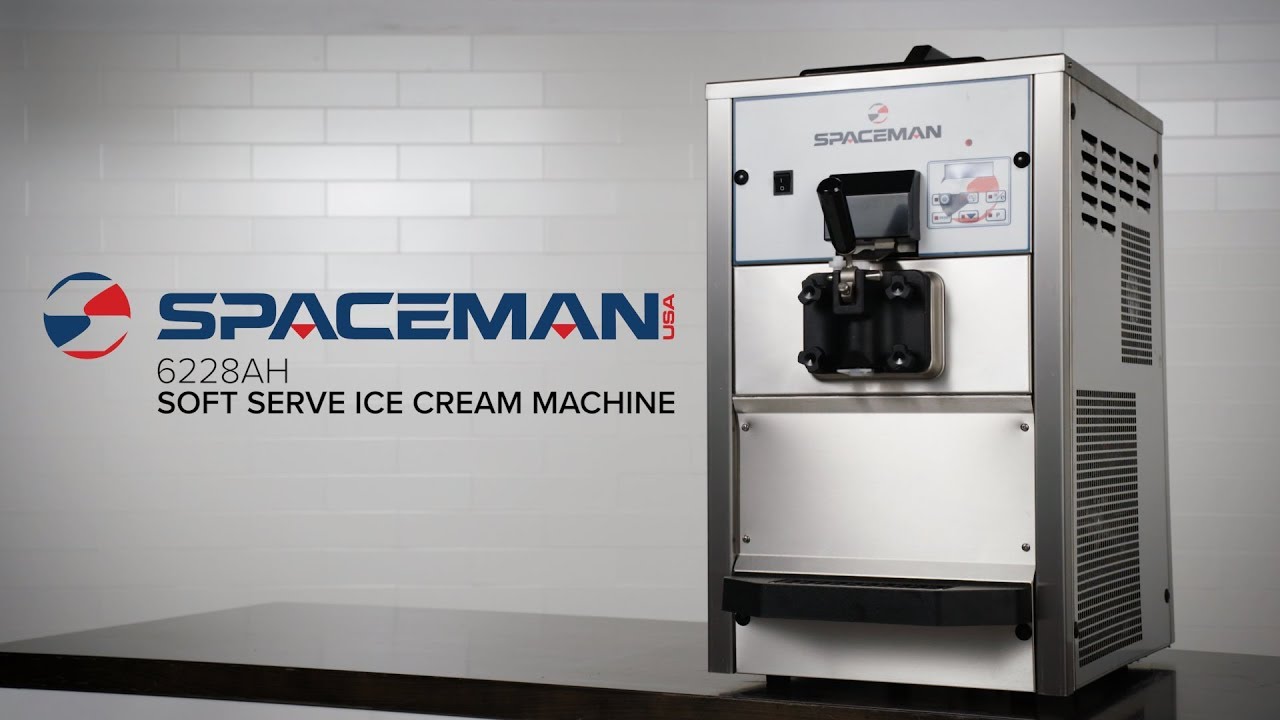 SPACEMAN 6228A Air Or Water Cooled Counter Top Portable Ice Cream Machine -  Buy SPACEMAN 6228A Air Or Water Cooled Counter Top Portable Ice Cream  Machine Product on