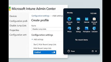 Disable Windows 11 Jump Lists with Intune: A Simple Guide
