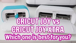 CRICUT JOY vs CRICUT JOY XTRA | Which One is Right for You?