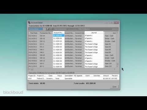 The Financial Edge: General Ledger, Learning Resourcesndraising, and Grants
