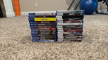 My PS4 and PS5 Game Collection