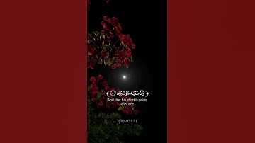 تلاوة من سورة النجم للقارئ: إسلام صبحي
