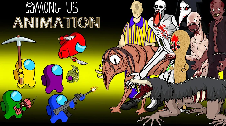 어몽어스 Among Us vs All Bosses SCP & Zombies || Animation
