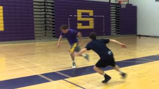Junior Panthers Basketball Mirror Drill