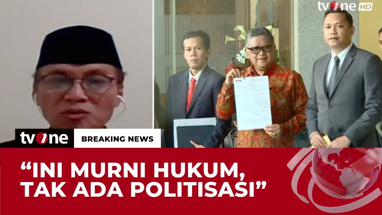 ⁣Hasto Kristiyanto Jadi Tersangka KPK atas Kasus Suap, Politisasi? | Breaking News tvOne