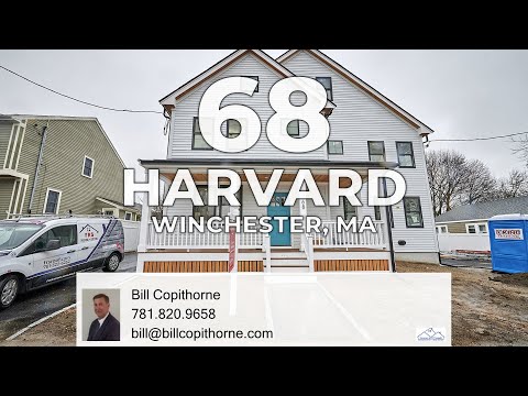 68 Harvard Street, Winchester, MA home video tour