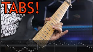 Jeff Loomis - Miles of Machines Cover with TABS