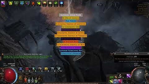 [Path of Exile 3.21] Lightning Arrow | Dex Stack | Simulacrum Wave 26-30