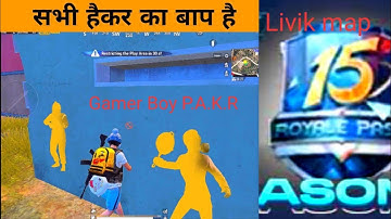 Pubg mobile hack gameplay video/Hacker on pubg mobile season 15