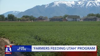 ‘Farmers Feeding Utah’ program sustains local industry, provides for families in need