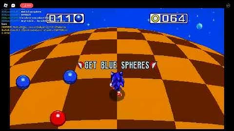 Classic Sonic Simulator Test Server V12 | ... Blue Sphere by Vojkan Savic