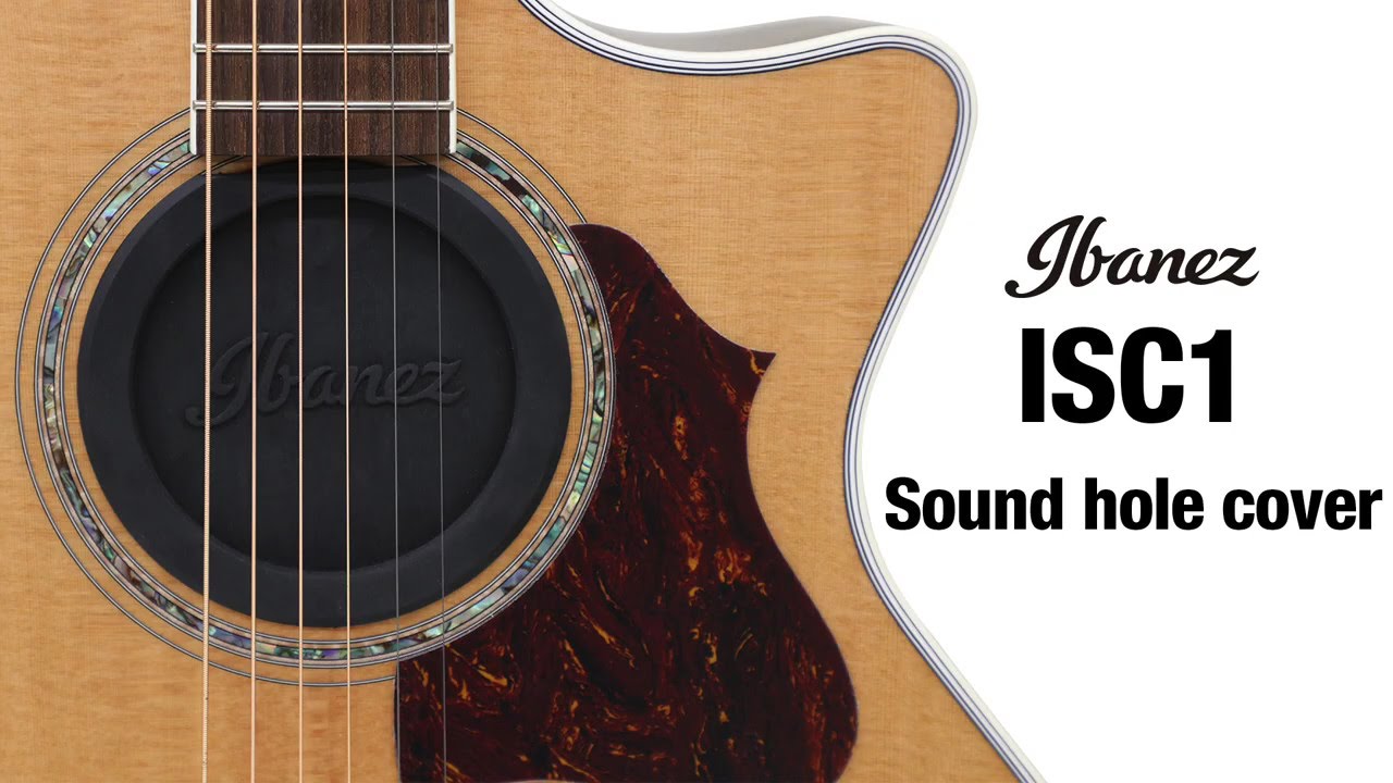 Ibanez ISC1 サウンドホールカバー アコースティックギター用 直径