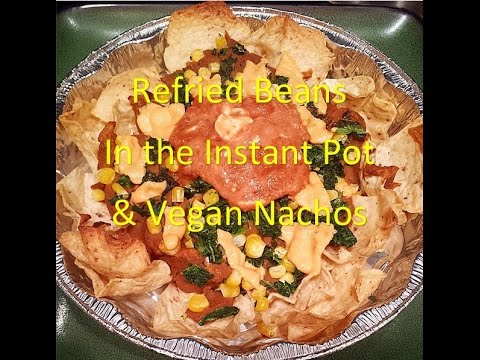 How to make "Refried beans" in the Instant Pot (Vegan / gluten free)