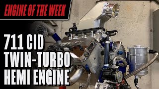 Mike Finnegan's 711 cid Twin-Turbo Hemi Jet Boat Engine