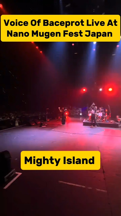 Voice Of Baceprot - Mighty Island Live At Nano Mugen Fest 2025 K Arena Yokohama Japan