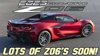 Will GM produce MORE 2023 C8 Corvette Z06's \& SOONER than we THOUGHT!?