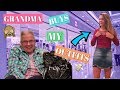 GRANDMA BUYS MY OUTFITS CHALLENGE!