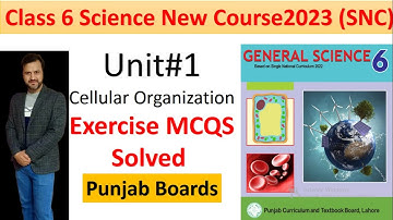Class 6 Science Unit1 Mcqs |New Course SNC || Class 6 Science New Book Objective Exercise Questions.