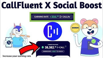 CallFluent Social X Verification || CallFluent Telegram Bot Overview || Earn With Muzammil Sial ||