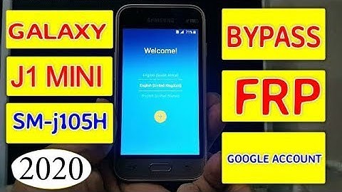 Samsung J1 Mini J105/J106 Frp Unlock Bypass Google Account Lock New Method
